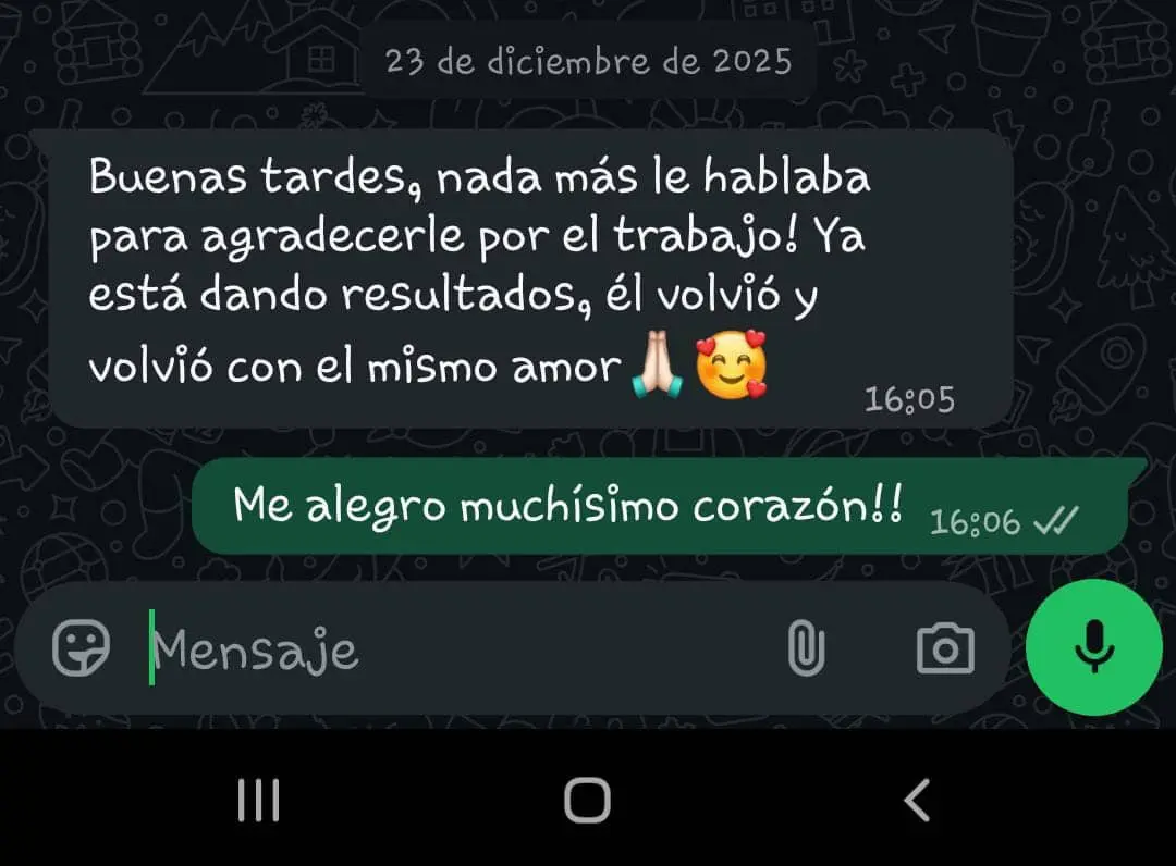 Testimonio real: él volvió y el trabajo dio resultados